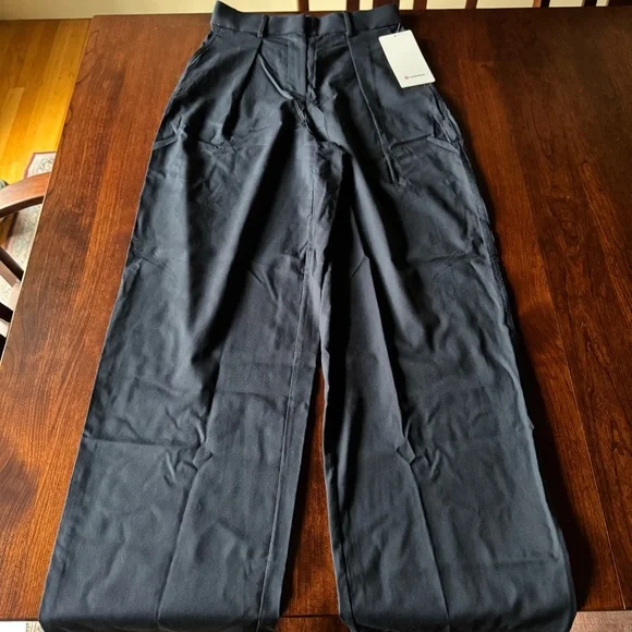 Lululemon Pleat Front High Rise Trouser - Picture 6 of 6